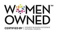 Women Owned. Certified by Women's Business Enterprise National Council.